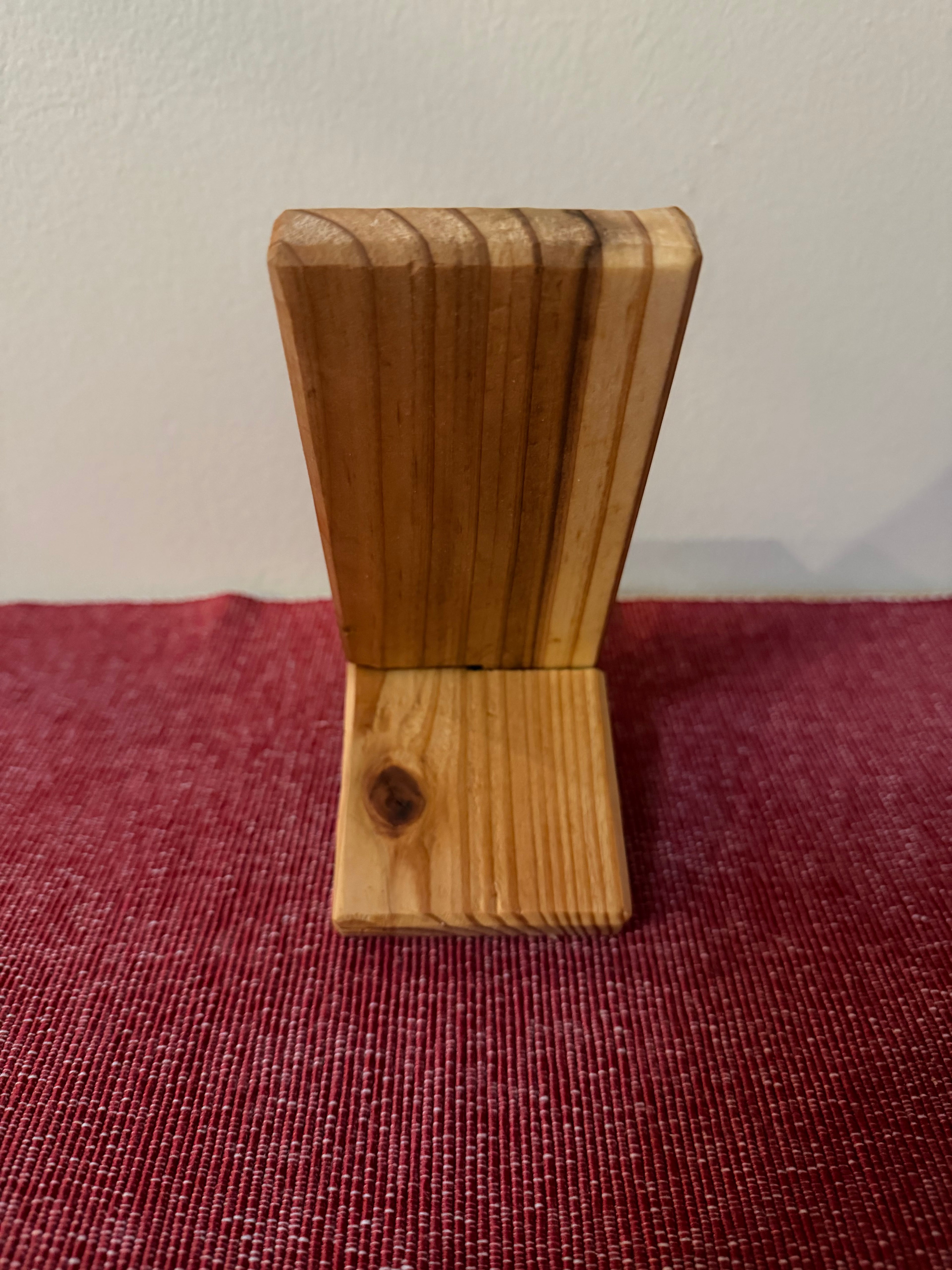 Cedar Phone Stand
