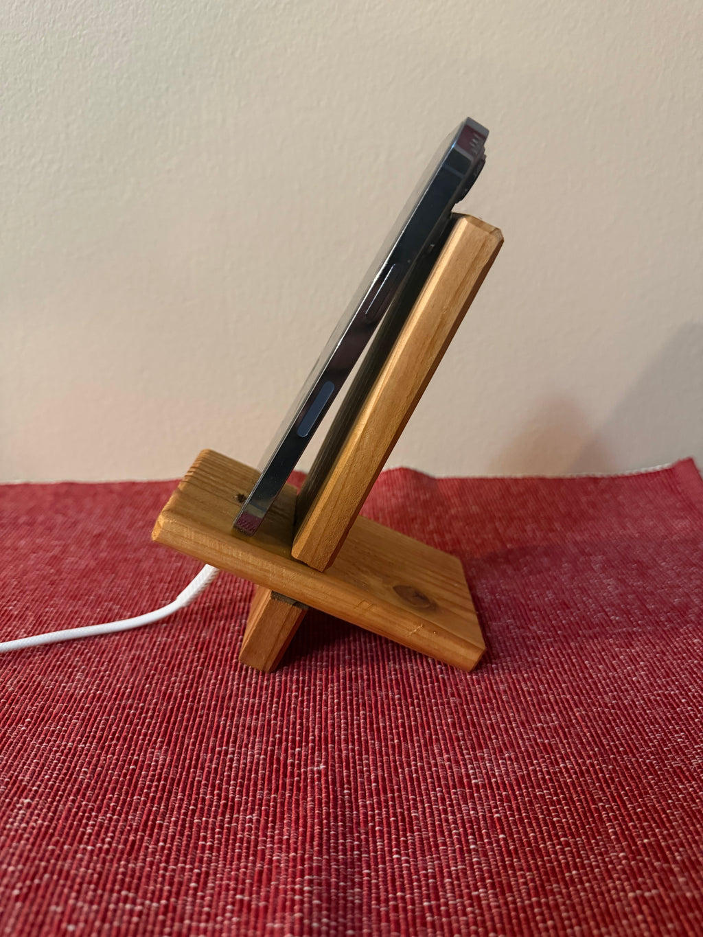 Cedar Phone Stand