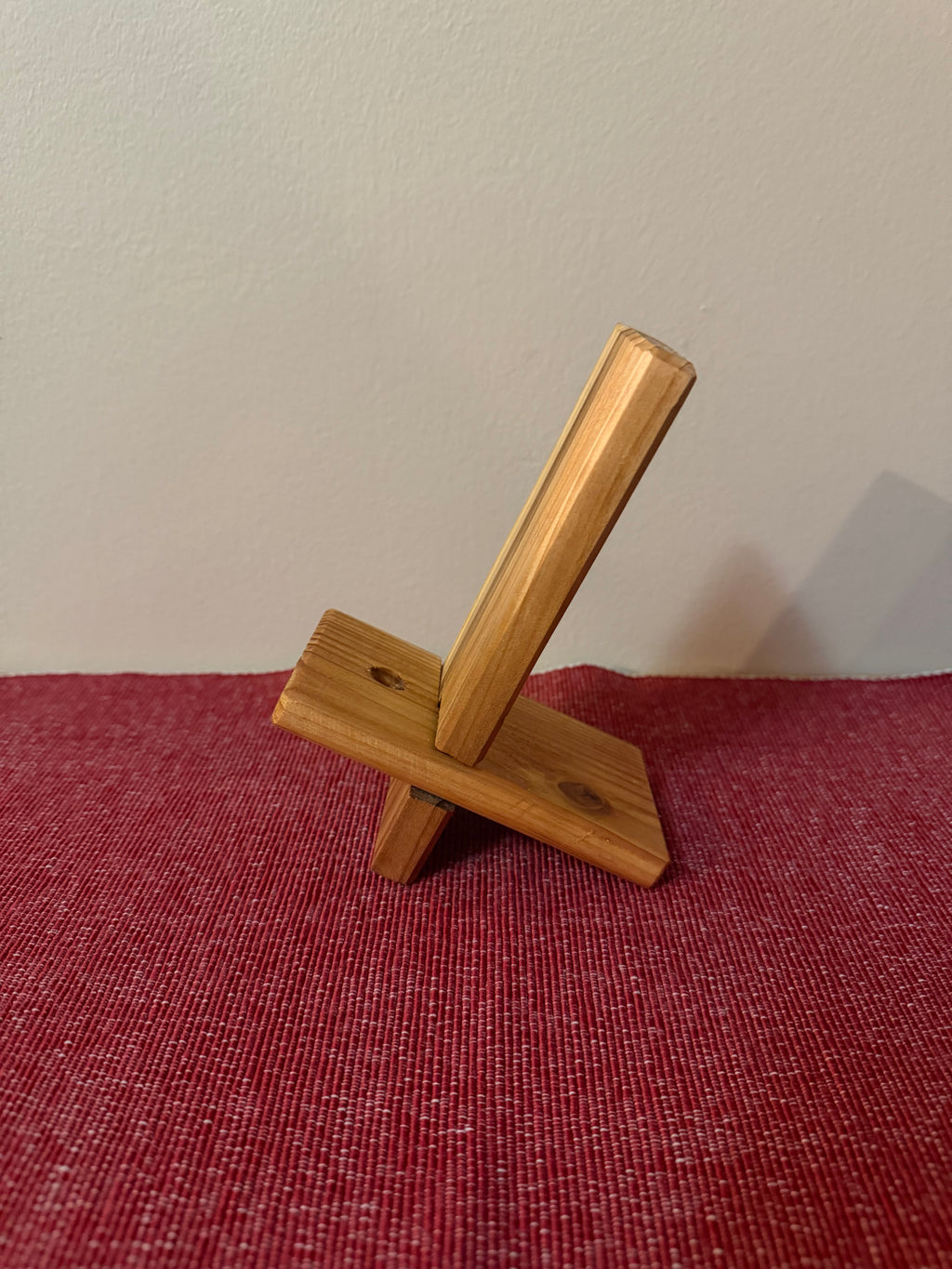 Cedar Phone Stand